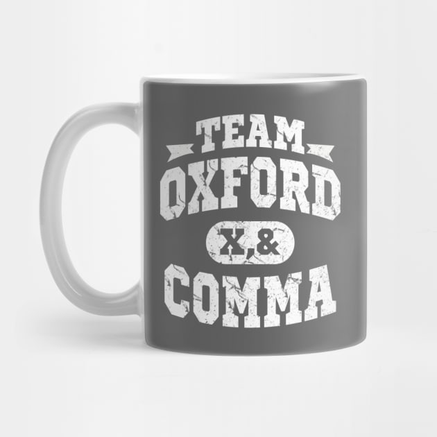 Team Oxford Comma by dumbshirts